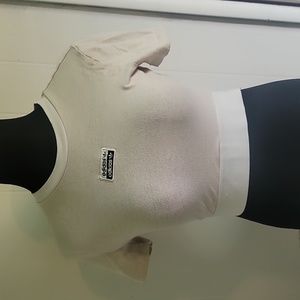 Adidas Cropped T-shirt with Waistband